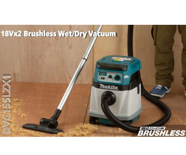 Makita 18Vx2 Brushless Wet/Dry Vacuum - Skin Only (DVC155LZX1)