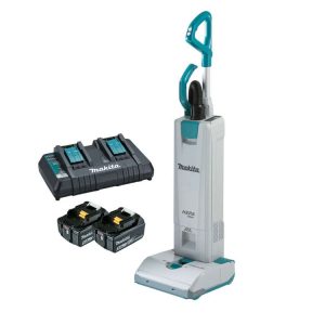 Makita 36V (18V x 2) Li-ion Cordless Brushless Upright Vacuum Cleaner Kit - Charger & 2x Batteries 5.0Ah (DVC560PT2)