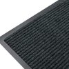 MATTEK Esteem Ribbed II Mat Charcoal 400mm x 700mm (ESR3RCHL)