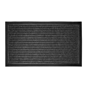 MATTEK Esteem Ribbed II Mat Charcoal 400mm x 700mm (ESR3RCHL)