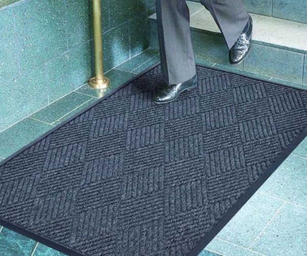 MATTEK Prestige Diamond Mat - Charcoal 450mm x 750mm (PSM3D)