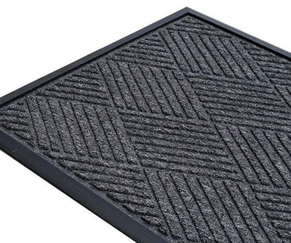 MATTEK Prestige Diamond Mat - Charcoal 450mm x 750mm (PSM3D)