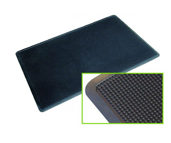 MATTEK Rubber Brush Scraper - Black 610 x 810mm (RBB) Safety Mat