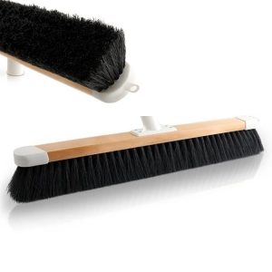 Medium 600mm Timber Broom Hair Mix Heavy Duty Broom TM-610HM