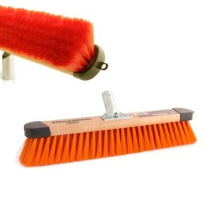 Medium 600mm Timber Broom Indoor Heavy Duty Broom for Tradesman TM-610OV