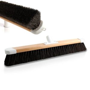 Medium 600mm Timber Broom Java Heavy Duty Broom TM-610J
