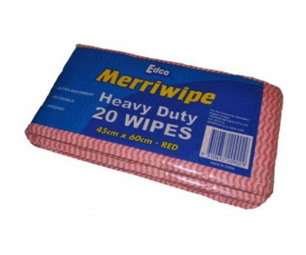 Merriwipe Heavy Duty Wipes 20 pk 19704