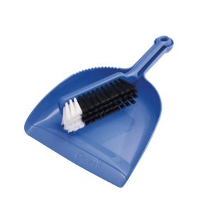 Oates Dustpan and Bannister Plastic Blue (B-10207)