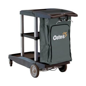 Oates Platinum Janitors Cart Dead Man Brakes 166052