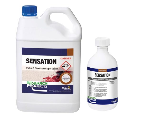 OATES / Research SENSATION Blood Strain Carpet Spotter 5Lt, 500ml (165186, 165188)