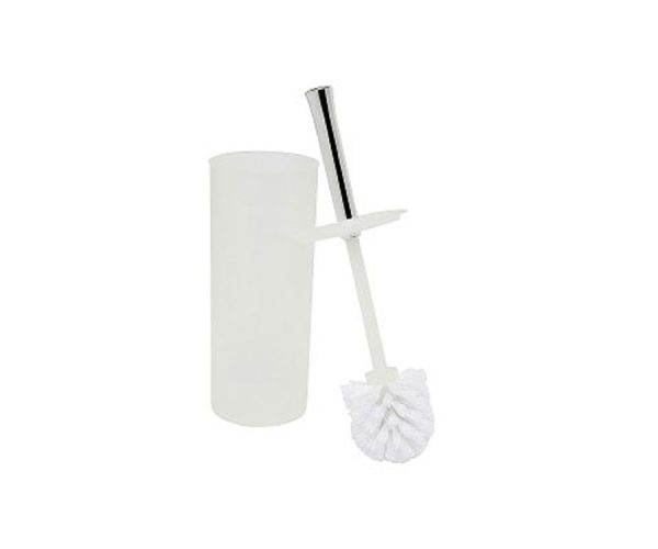 Oates Soft Enclosed Toilet Brush Tidy Set (B-40046)