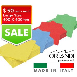 ORLANDI Viscose Cloth Heavy Duty Commercial Grade Cloth Wipe ON SALE