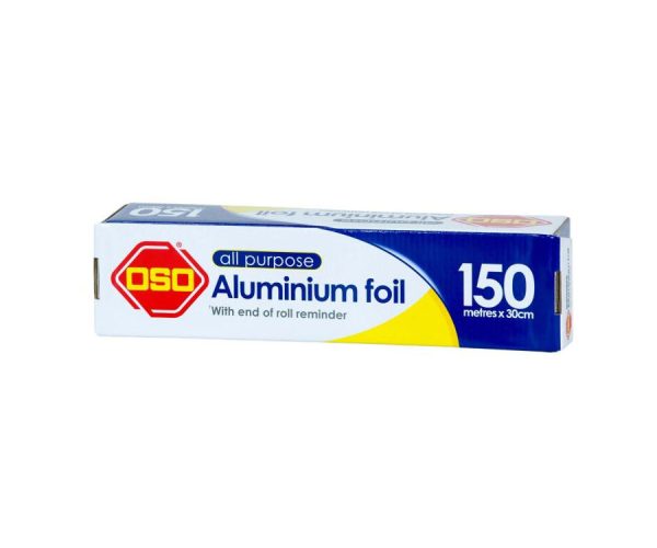 Oso A3/1101 All Purpose Aluminium Foil 300mmx150m Roll (A3/1101)