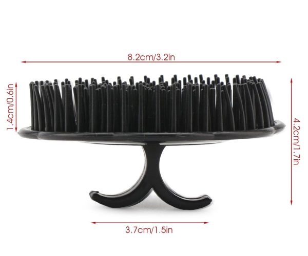 Shower Black Hair Round Comb for Women & Men