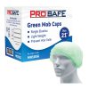 ProSafe Disposable Crimped Mob Cap Green 21" inch 1000ctn (HN105G)