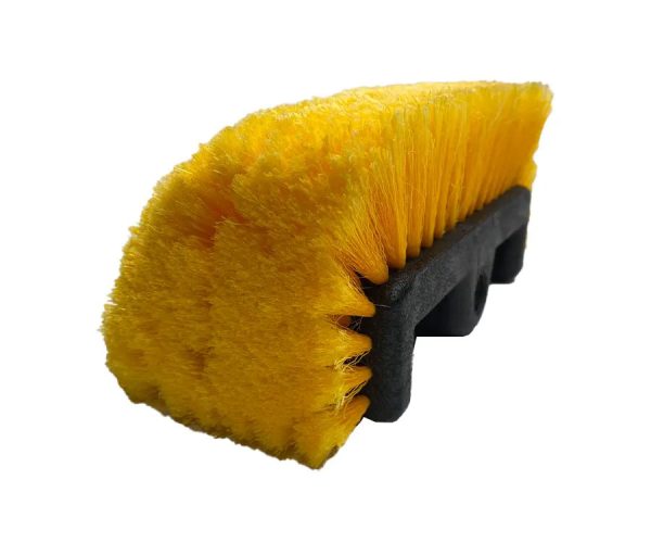 Quad Brush Head Bulldog 10" QUAD 4 Sided Brush Head - Soft Bristles RT357