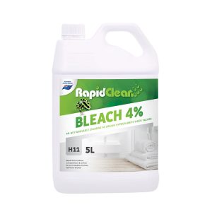 RapidClean Bleach 4% - Commercial Strength Bleach - 5L (140280)