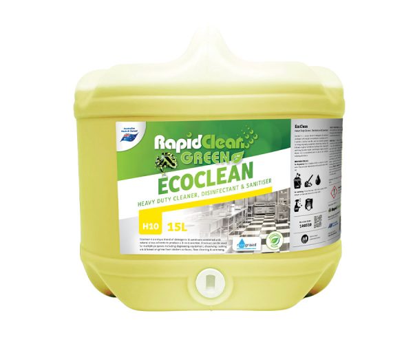 RapidClean Ecoclean – Heavy Duty Sanitiser 15L (140510)