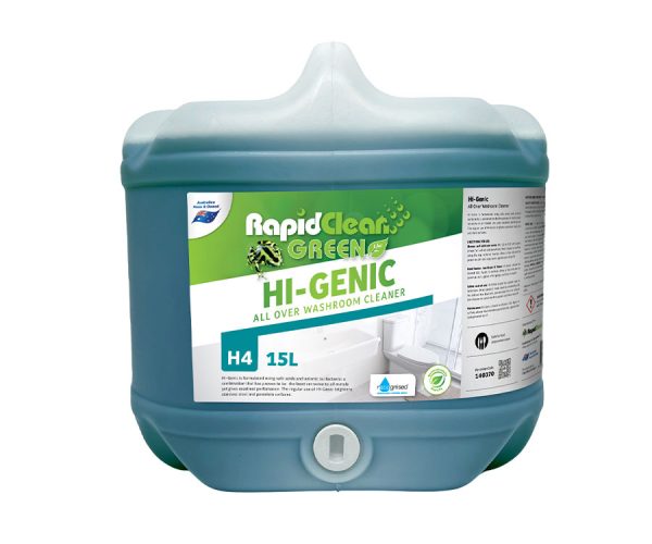 RapidClean Hi-Genic – Washroom Cleaner 15LT (140370)