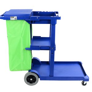 RapidClean Janitors Cart with Laundry Bag JC-175RP 65040