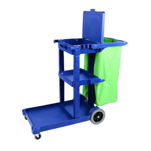RapidClean Janitors Cart with Laundry Bag JC-175RP 65040