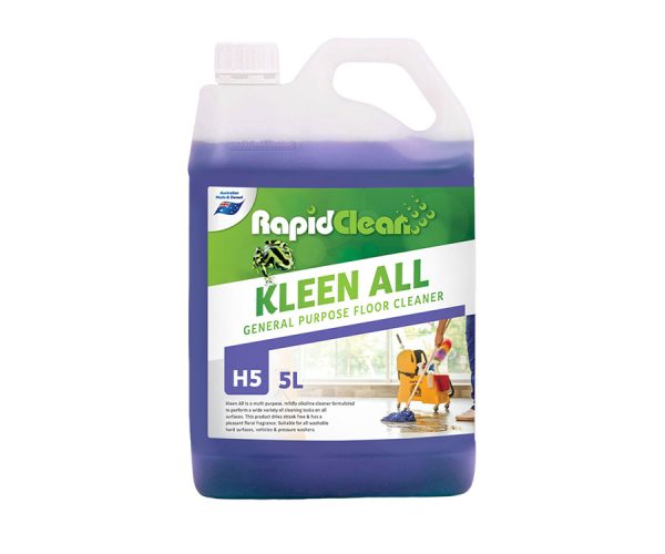 RapidClean Kleen All General Purpose Floor Cleaner 5L