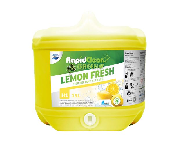 RapidClean Lemon Fresh Disinfectant 15L - Eco Friendly (140310)