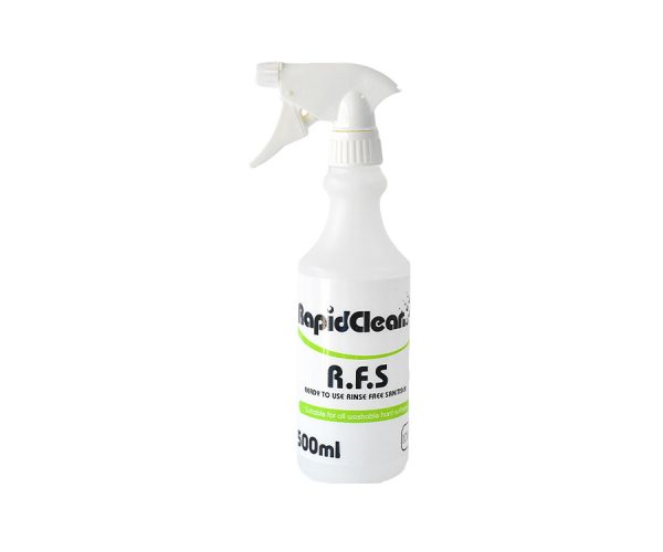 RapidClean R.F.S Rinse Free Sanitiser - 500ml Bottle Only (140810)