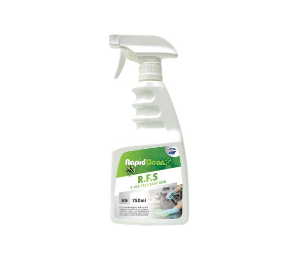 RapidClean R.F.S Rinse Free Sanitiser 750ml (140480)