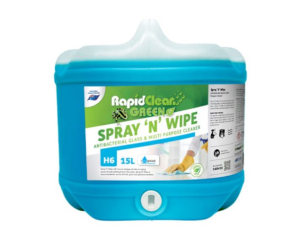 RapidClean Spray ‘N’ Wipe – Multi Purpose Cleaner 15Lt (140410)