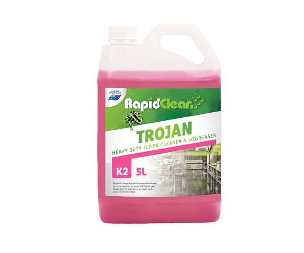 RapidClean Trojan Heavy Duty Degreaser Floor Cleaner 5L (140030)