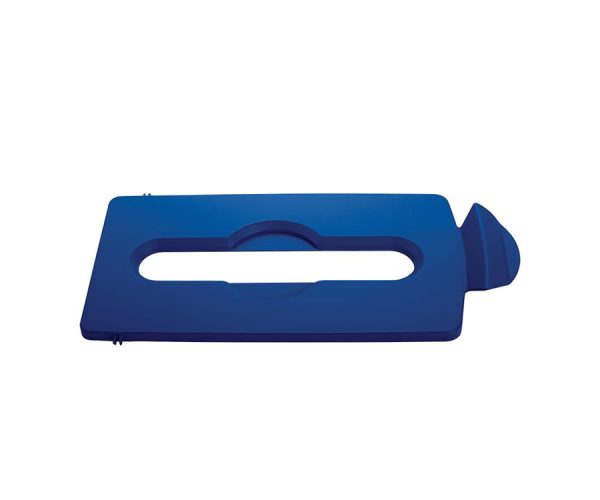 Rubbermaid Slim Jim Bin - Blue Paper Slot Lid (2007890)