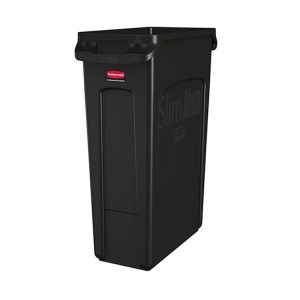 Rubbermaid Slim Jim Bin with Venting Channels 87L (FG354060BLA)