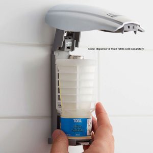 Rubbermaid TCell Dispenser Continuous Odor Control Air freshener System White 1793547