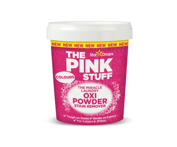 The Pink Stuff - The Miracle Laundry Oxi Powder Stain Remover - Colour 1kg TPSTMSRC1KG