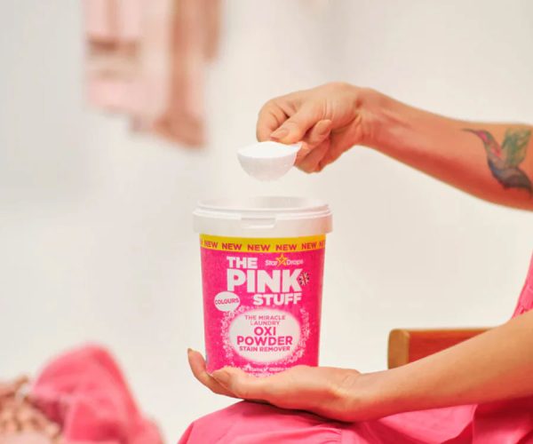 The Pink Stuff - The Miracle Laundry Oxi Powder Stain Remover - Colour 1kg TPSTMSRC1KG