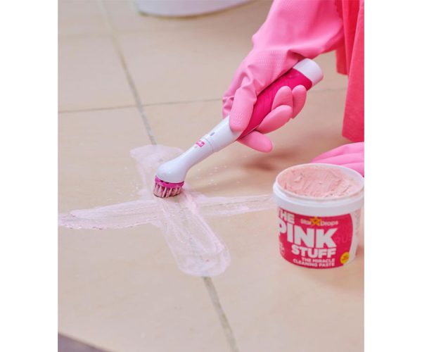 The Pink Stuff - The Miracle Scrubber Kit - Electric Cleaning Scrubber Tool Brush (TPSTMSSK)