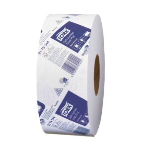 Tork Soft Jumbo Toilet Roll 2Ply Advanced T1 White - Carton 6 Rolls (2179144)