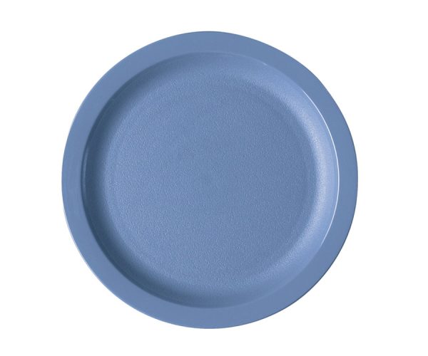 Ultra Durable Plate 22.9cm Narrow Rim Slate Blue