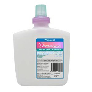 Whiteley Dermalux Natural Hand and Body Wash 1 Litre Refill 040183
