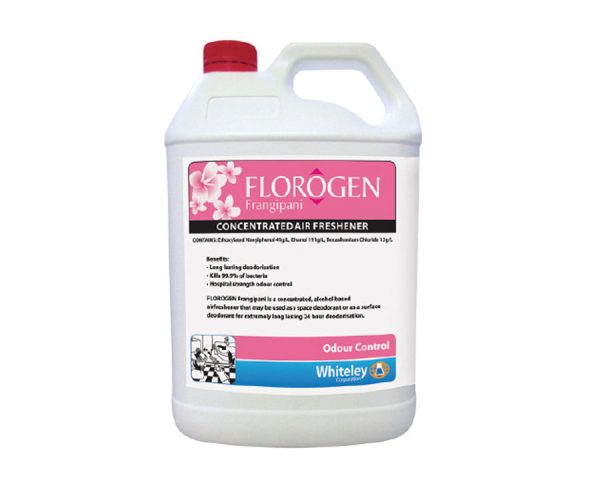 Whiteley Florogen Frangipani 5L Concentrated Air Freshener Deodorant