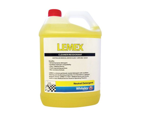 Whiteley Lemex Detergent Class 1 Professional Floor Cleaner 5L