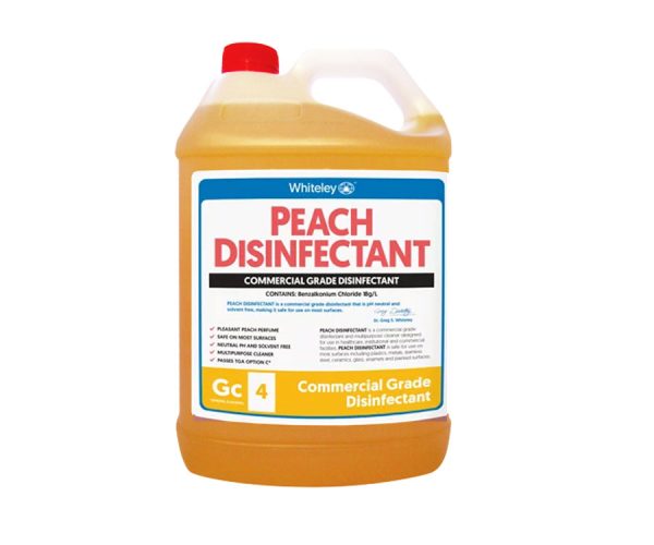 Whiteley Peach Disinfectant 5L (120212)