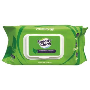 Whiteley Speedy Clean Biodegradable Wet Wipes 100 per pack (190338)